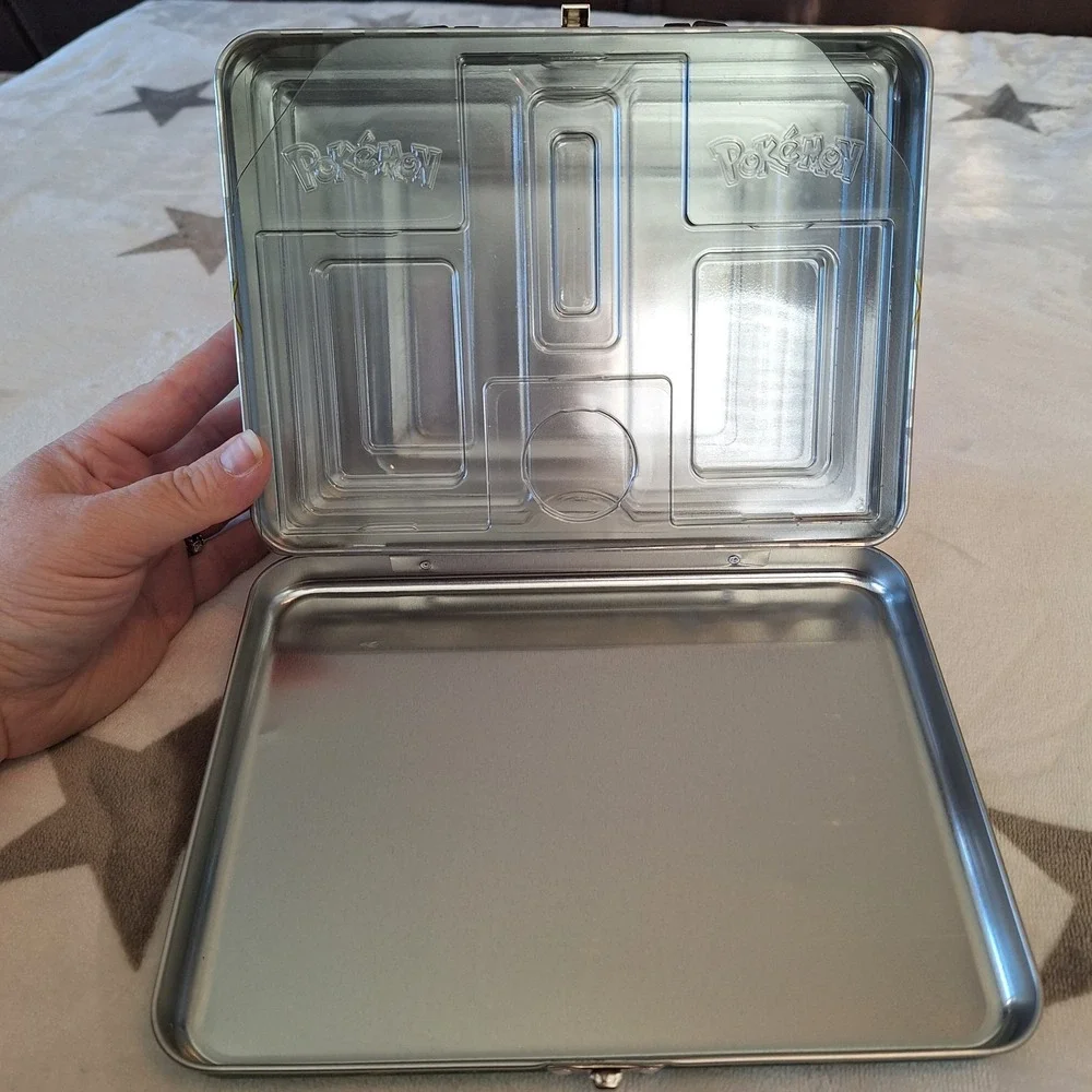 Arceus Lunchbox EMPTY Tin‎ Card Storage - Pokemon Spring 2022 Collectors Chest